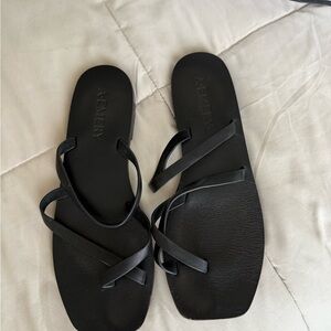 A.Emery Black Women's Sandals